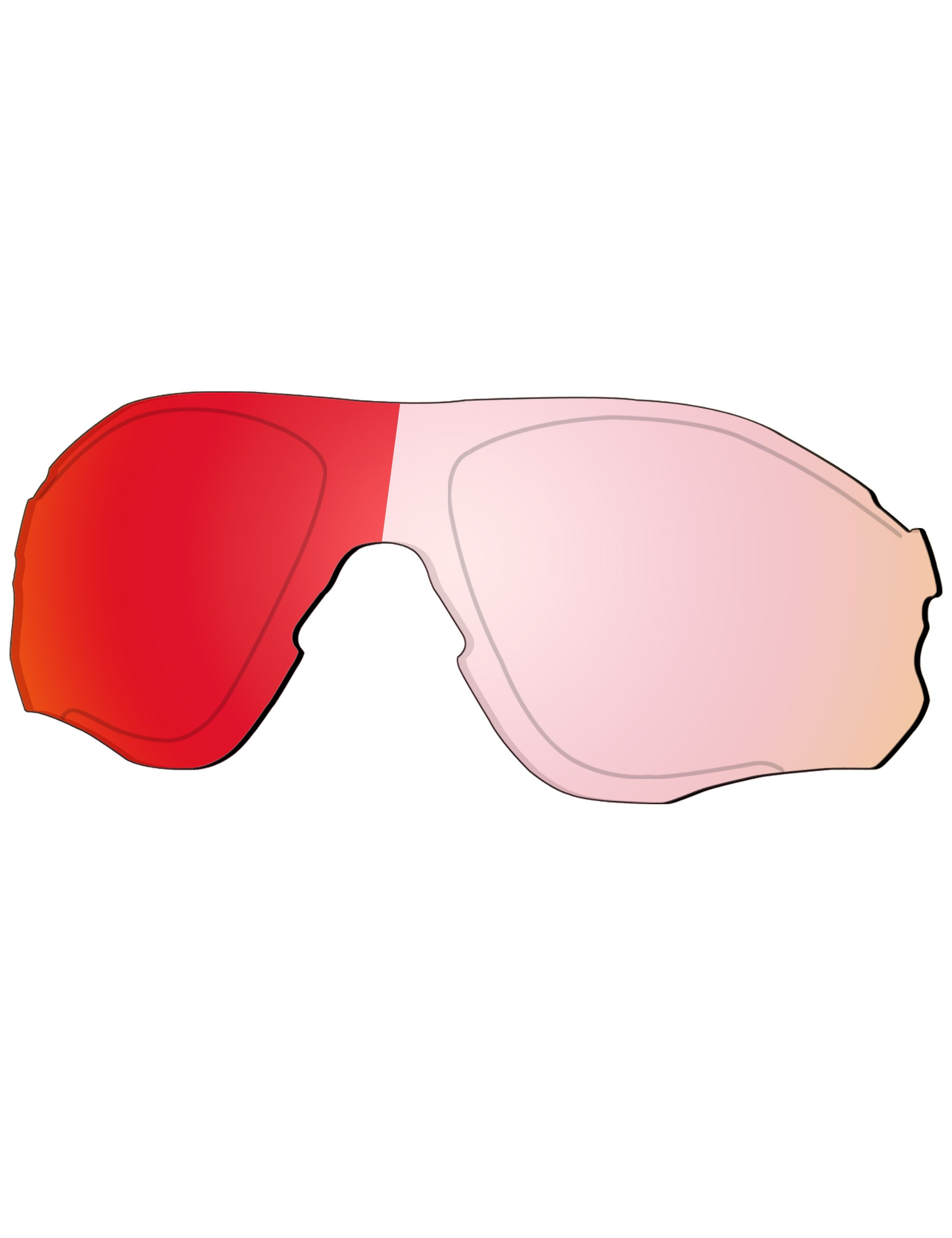 Fire Red Mirroris™ Photochromic