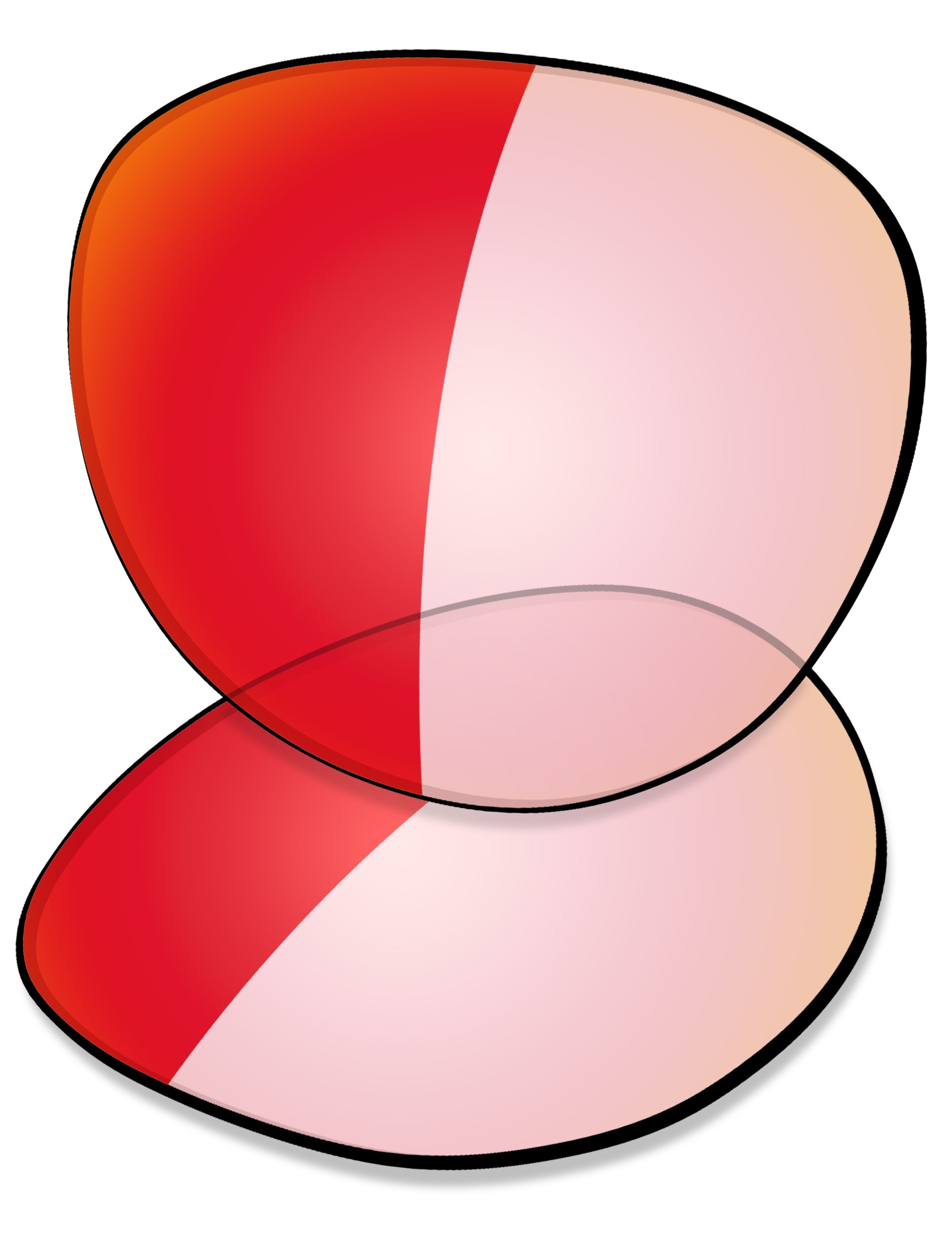 Fire Red Mirroris™ Photochromic