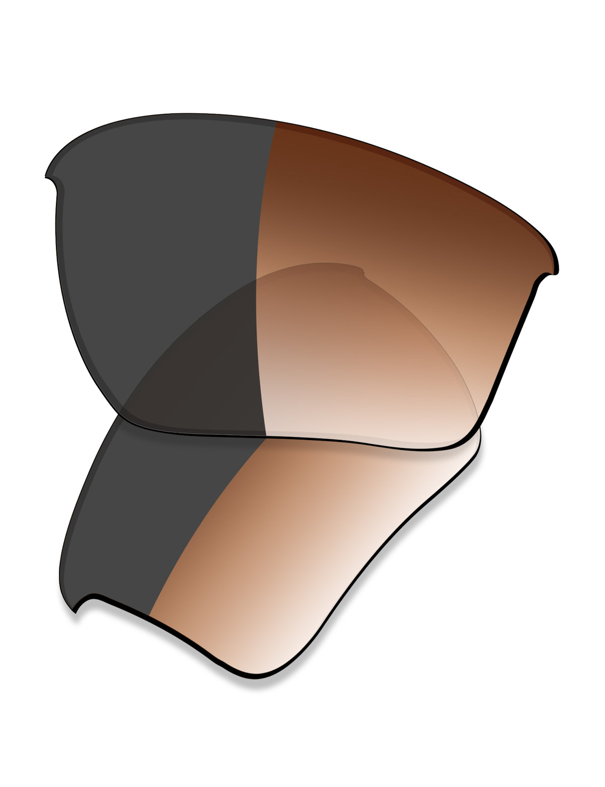 Brown Gradient Gray Photochromic