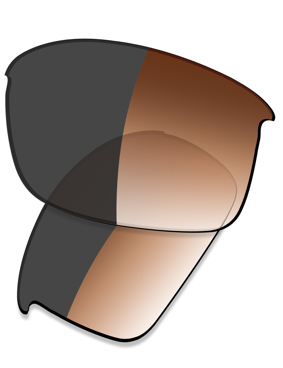 Brown Gradient Gray Photochromic