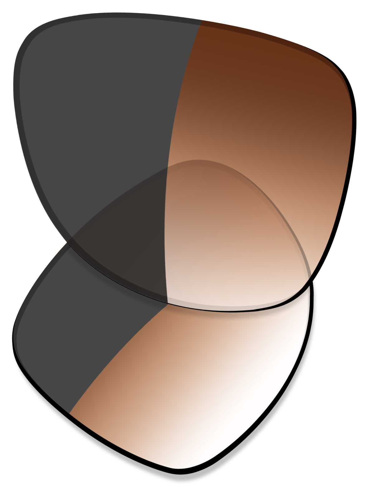 Brown Gradient Gray Photochromic