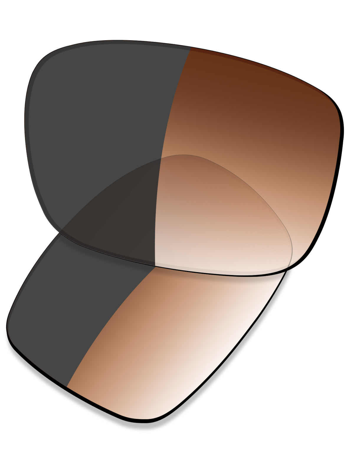 Brown Gradient Gray Photochromic