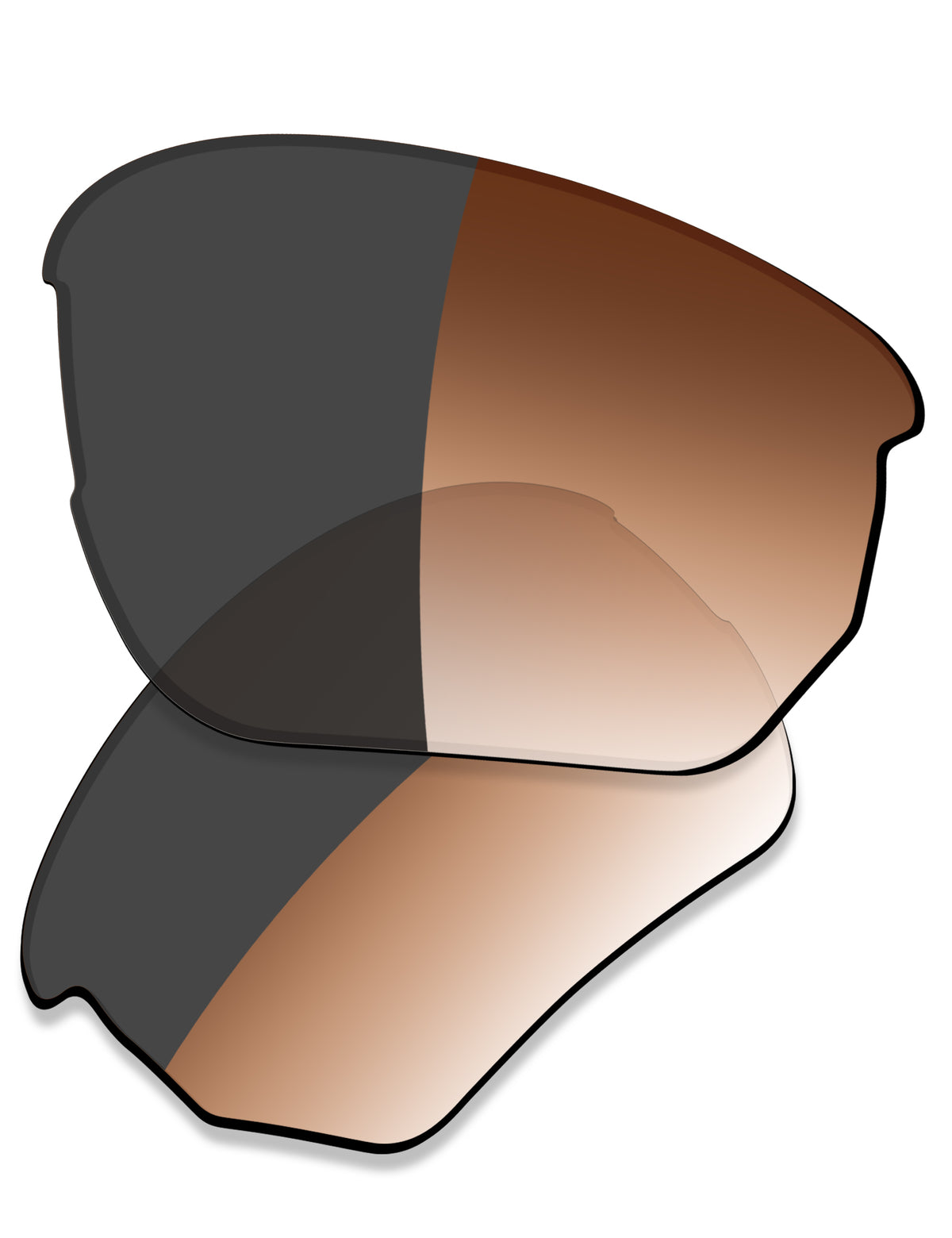 Brown Gradient Gray Photochromic