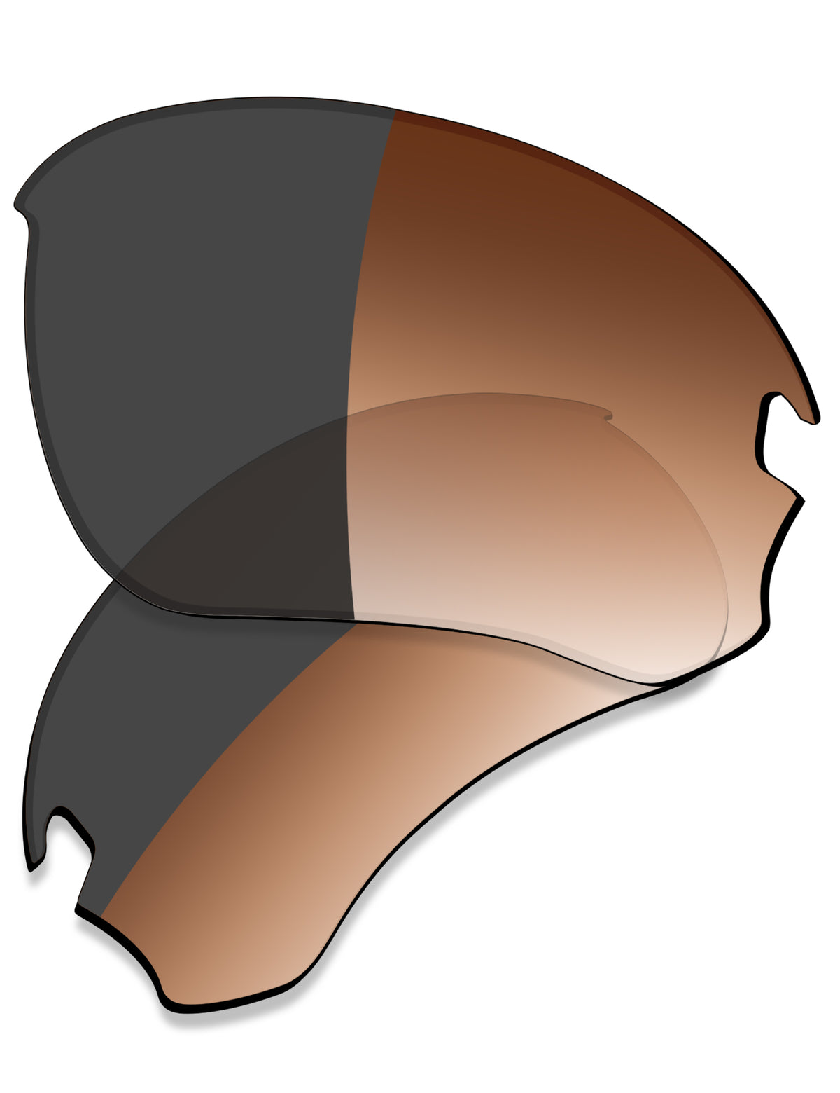 Brown Gradient Gray Photochromic