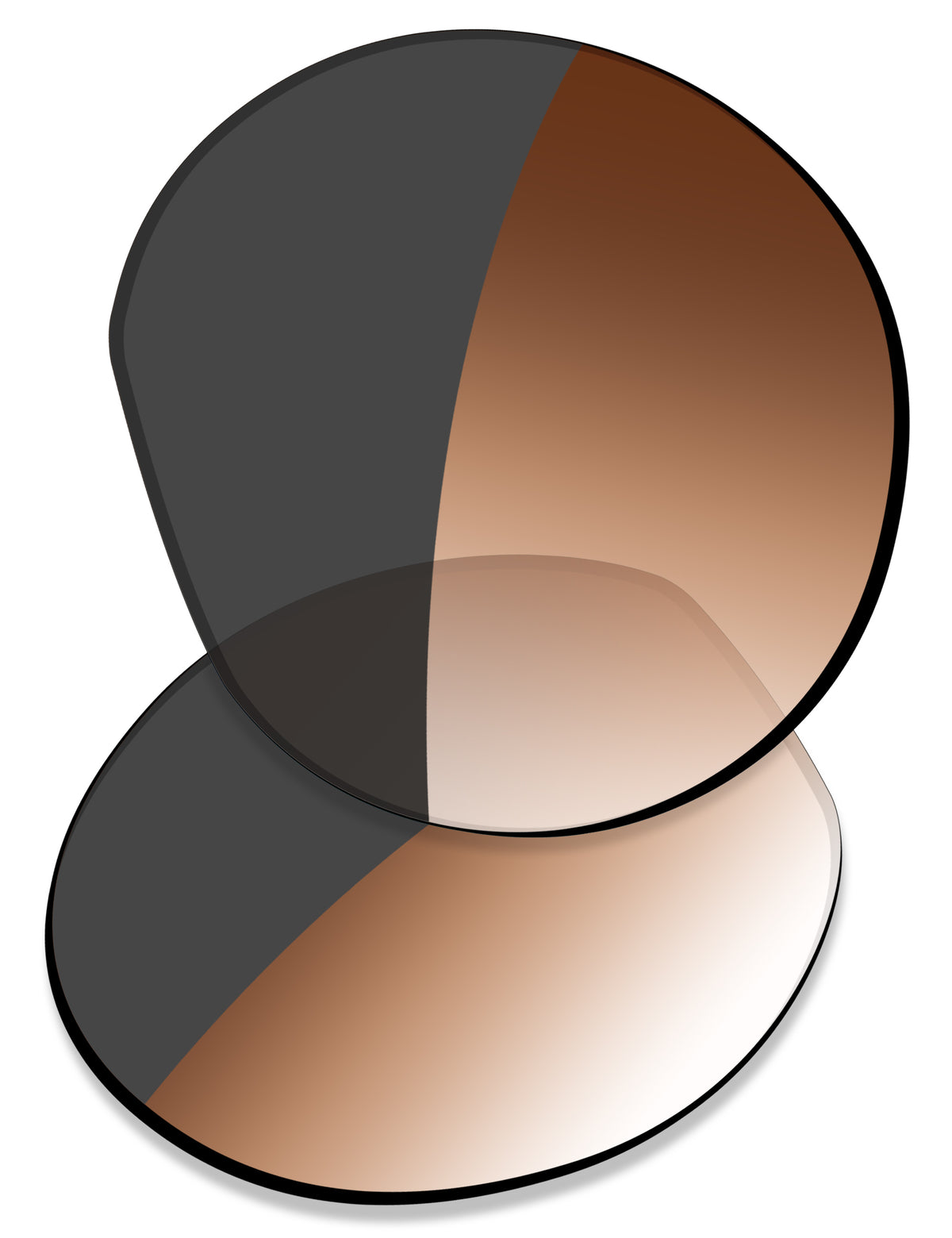 Brown Gradient Gray Photochromic