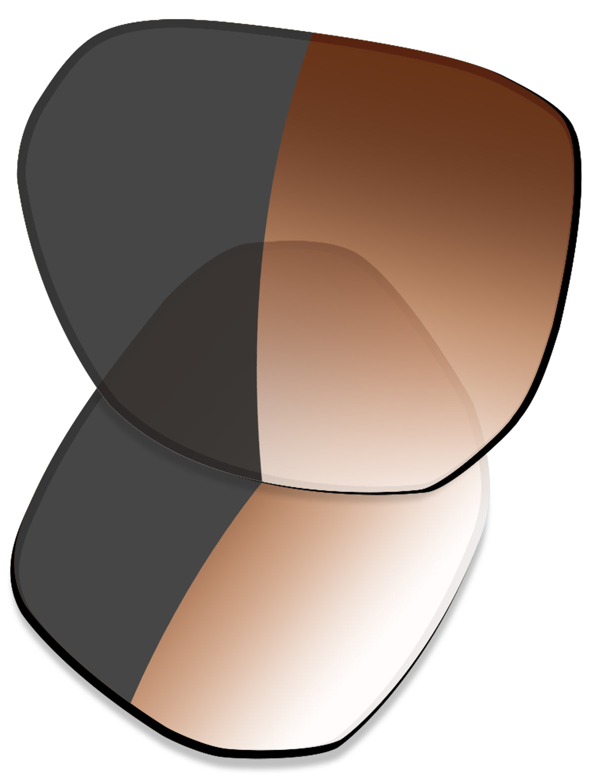 Brown Gradient Gray Photochromic