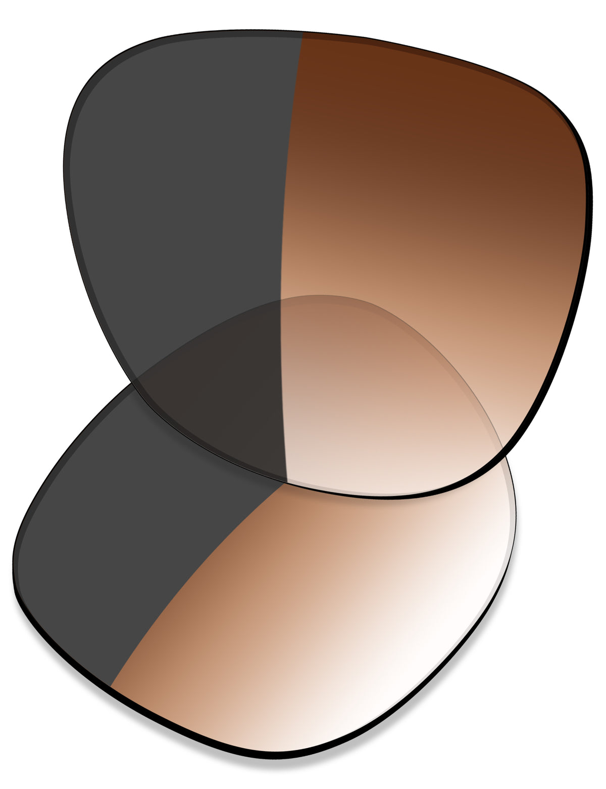Brown Gradient Gray Photochromic