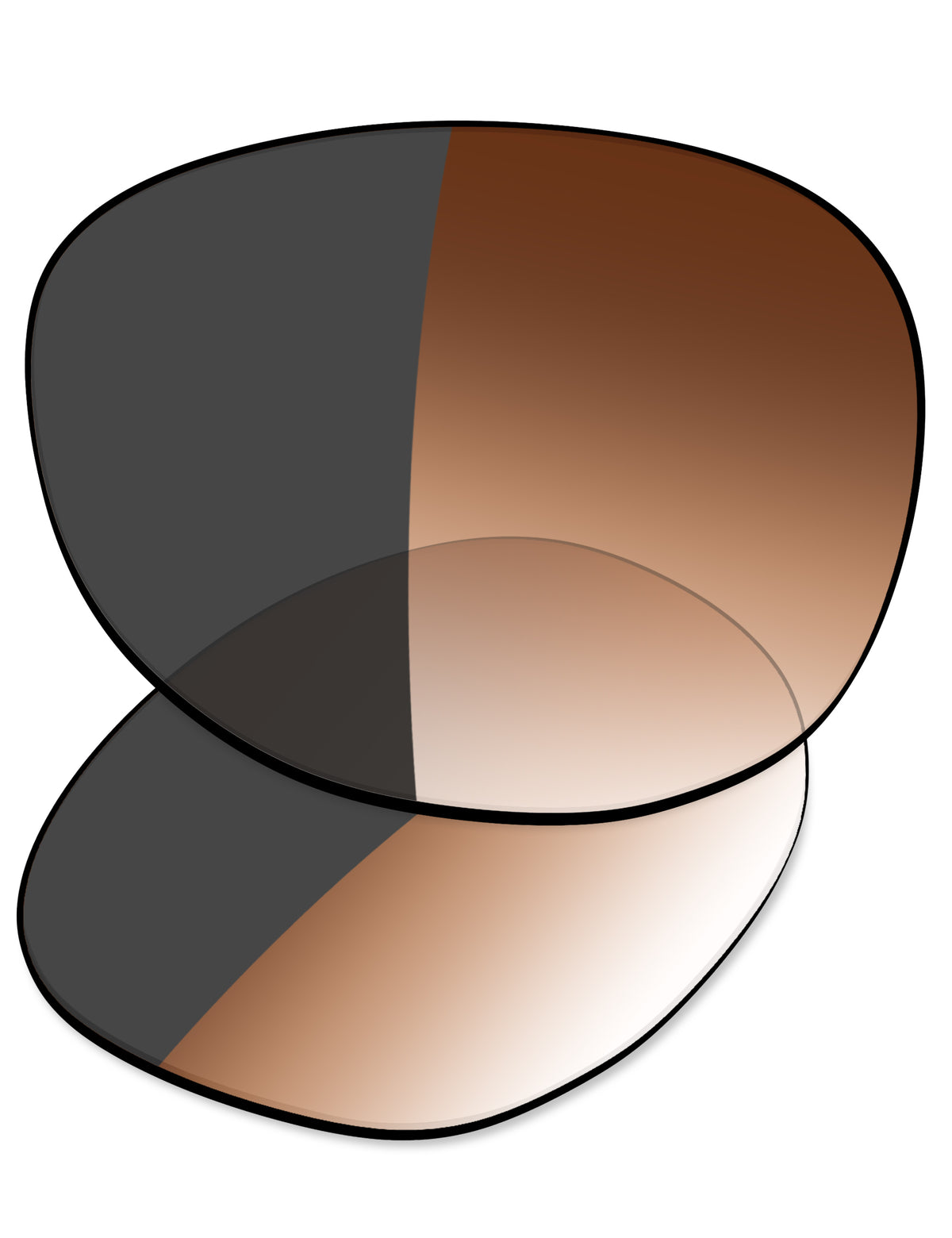 Brown Gradient Gray Photochromic