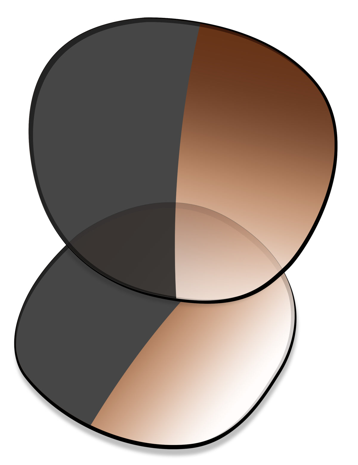 Brown Gradient Gray Photochromic