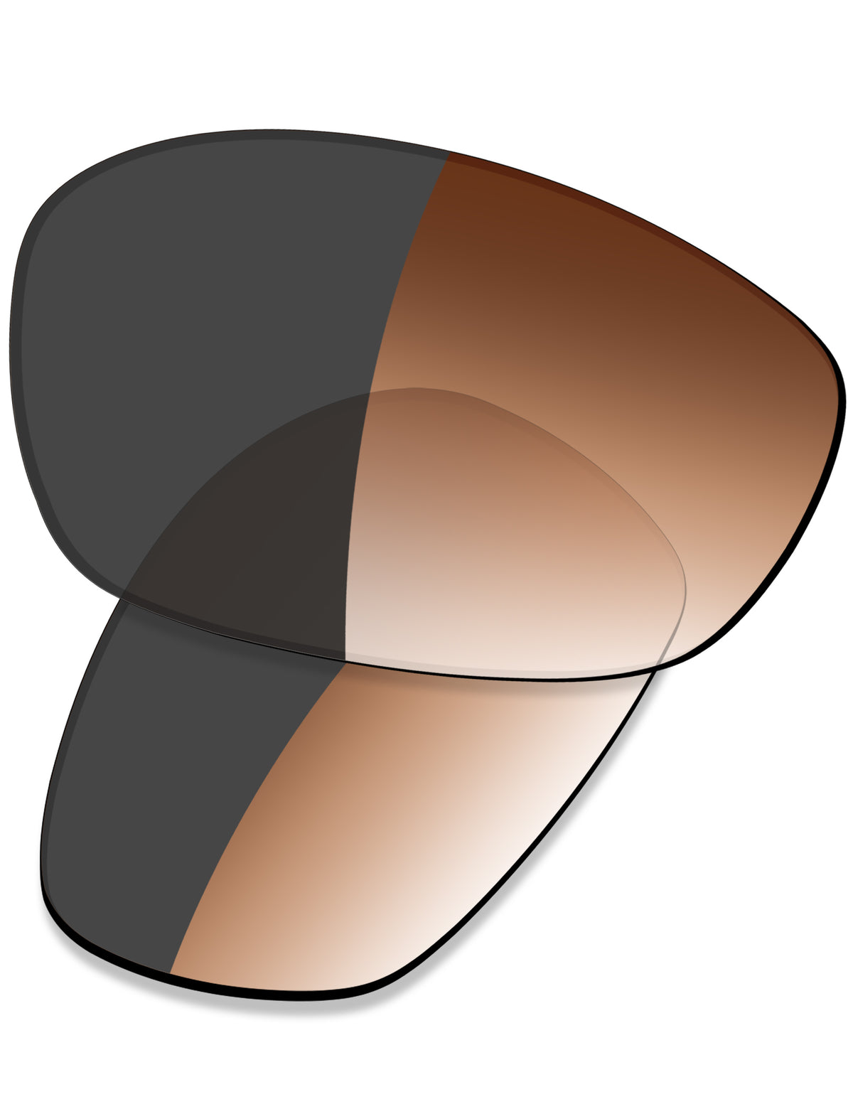 Brown Gradient Gray Photochromic